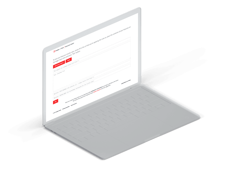 Htaccess tester madewithlove